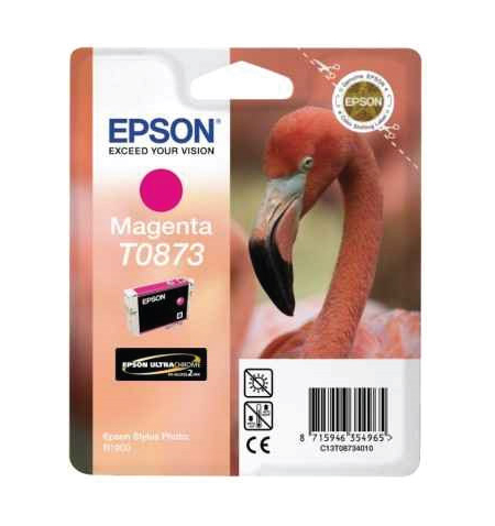Epson Ink Cart T0873 • Flamingo • Magenta