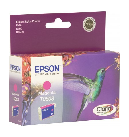 Epson Ink Cart T0803 • Colibri • Magenta