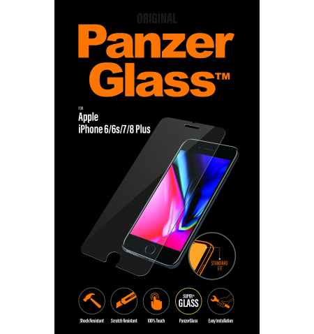 PanzerGlass iPhone 6 S  7 8 Plus • Transparent