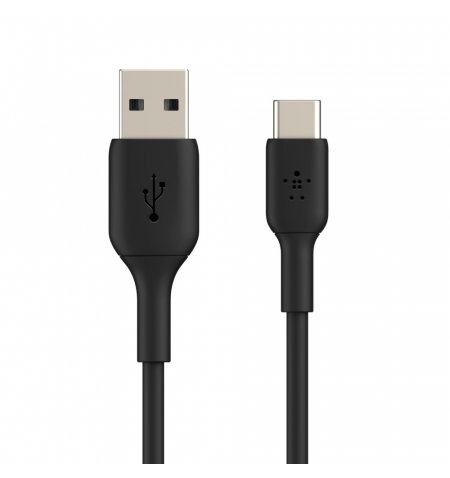 Belkin Charge Cable USB C to USB A  M M  • 2m • Black
