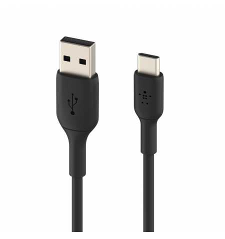 Belkin Charge Cable USB C to USB A  M M  • 2m • Black