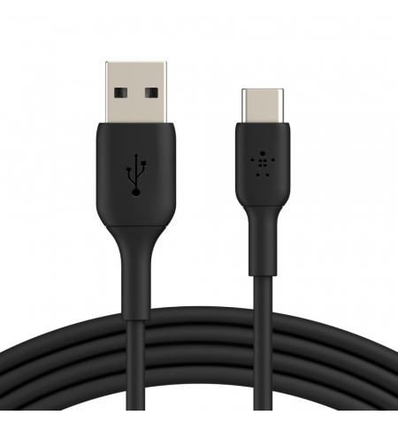 Belkin Charge Cable USB C to USB A  M M  • 1m • Black