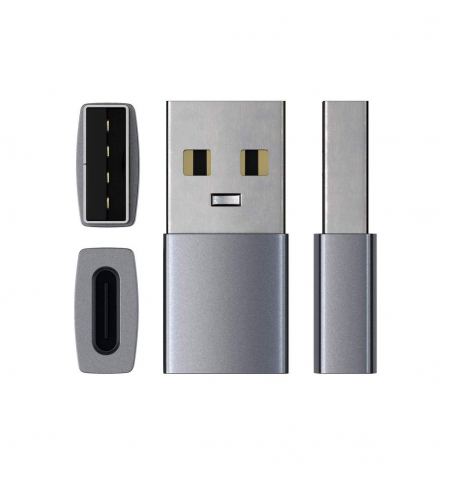 Satechi Aluminum USB A 3.0 to USB C Adapter  • Space Gray
