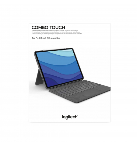 Logitech Combo Touch for iPad Pro 12.9"  6th gen  • UK