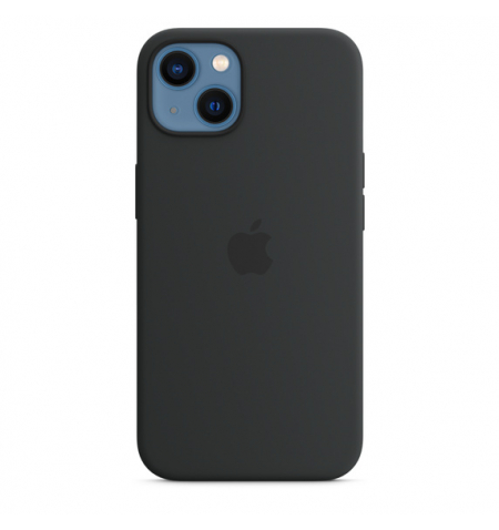 iPhone 13 Silicone Case with MagSafe • Midnight