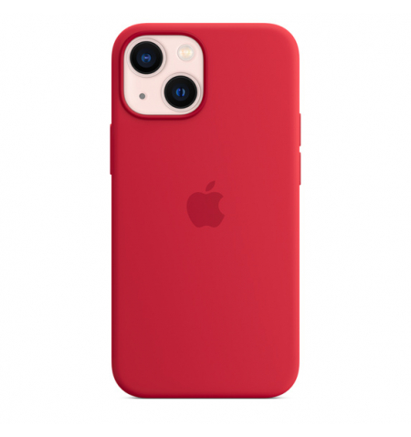 iPhone 13 mini Silicone Case with MagSafe •  PRODUCT RED
