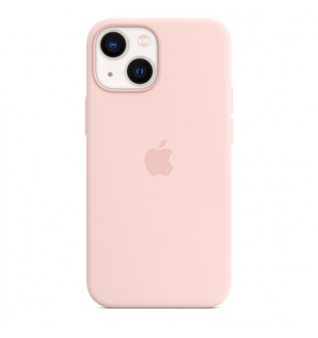 iPhone 13 mini Silicone Case with MagSafe • Chalk Pink