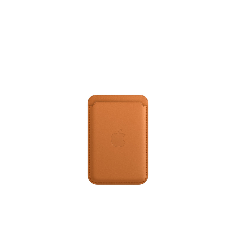 iPhone Leather Wallet with MagSafe • Golden Brown