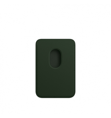 iPhone Leather Wallet with MagSafe • Sequoia Green