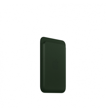 iPhone Leather Wallet with MagSafe • Sequoia Green