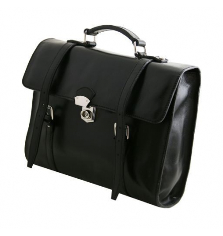 Tuscany Leather Viareggio Briefcase • 14" • Black