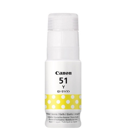 Canon Ink Refill Kit GI 51 • Yellow