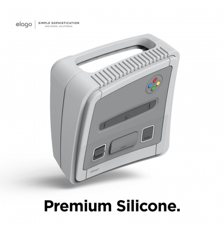 ELAGO Apple TV Case T4 Nintendo • Light Gray
