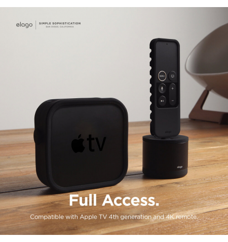 ELAGO Apple TV Remote Case R3 1st gen • Black 