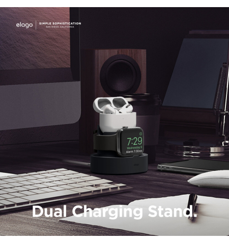 ELAGO Dual Mini Pro Charging Stand • Black
