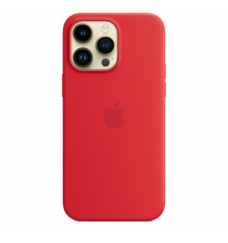 iPhone 14 Pro Max Silicone Case with MagSafe •  PRODUCT RED