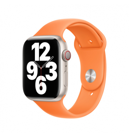 Apple Sport Band 45mm • Bright Orange