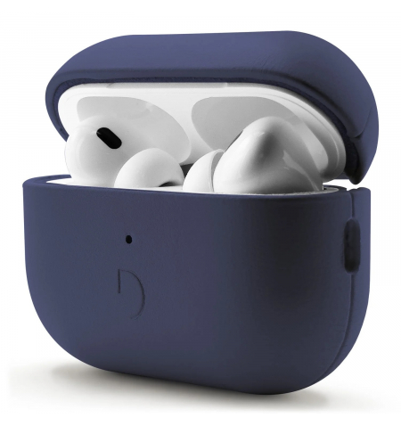 Decoded Leather Aircase for Airpods Pro Gen 2 • Steel Blue