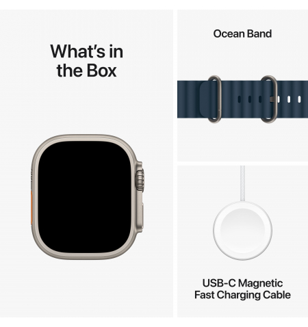 Apple Watch Ultra 2 • 49mm • Ocean Blue Band