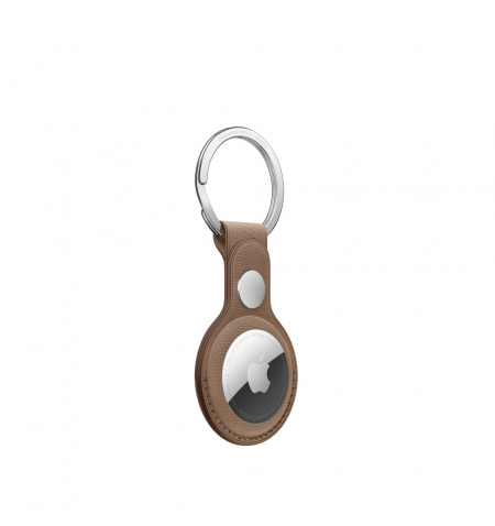 AirTag FineWoven Key Ring • Taupe
