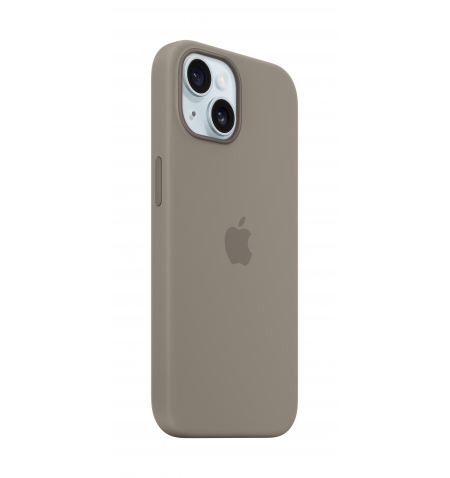 iPhone 15 Silicone Case with MagSafe • Clay
