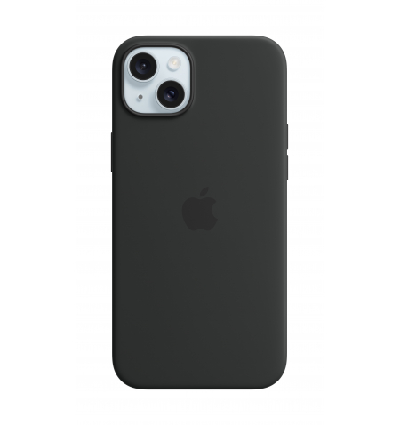 iPhone 15 Plus Silicone Case with MagSafe • Black