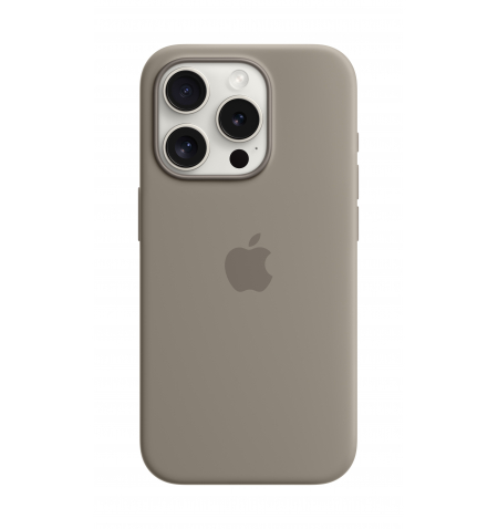 iPhone 15 Pro Silicone Case with MagSafe • Clay
