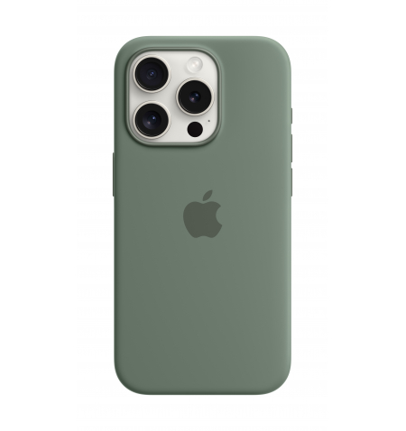 iPhone 15 Pro Silicone Case with MagSafe • Cypress