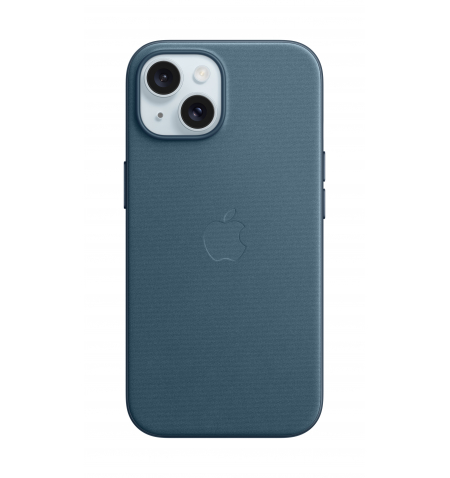 iPhone 15 FineWoven Case with MagSafe • Pacific Blue