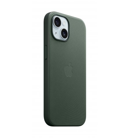 iPhone 15 FineWoven Case with MagSafe • Evergreen