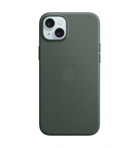 iPhone 15 Plus FineWoven Case with MagSafe • Evergreen