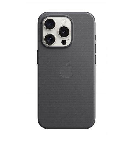 iPhone 15 Pro FineWoven Case with MagSafe • Black