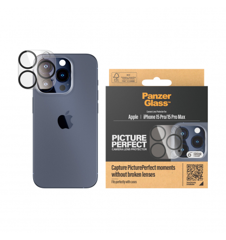 PanzerGlass iPhone 15 Pro  Max  Camera Picture Perfect