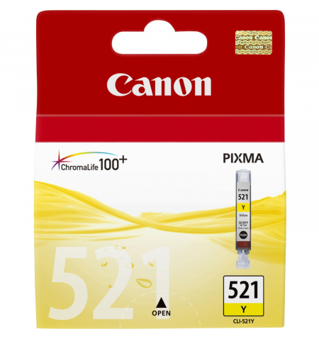 Canon Ink Cart CLI 521 • Yellow