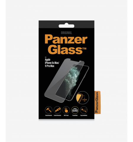 PanzerGlass iPhone XS Max 11 Pro Max • Transparent