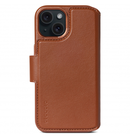 Decoded Detachable Wallet for iPhone 15 • Tan