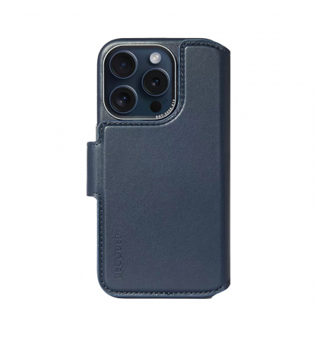 Decoded Detachable Wallet for iPhone 15 Pro • Navy