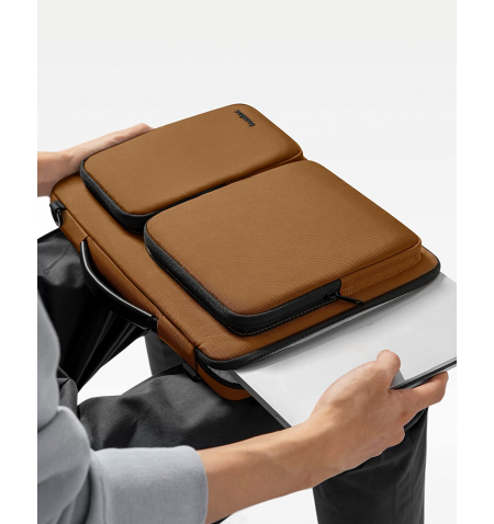 Tomtoc Holder Bag for MacBook Pro 14   • Brown