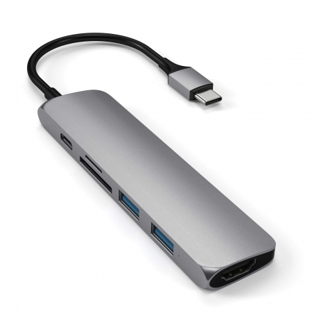 Satechi USB C Multi Port V2 Adapter • Space Gray