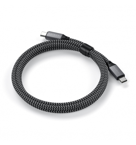 Satechi USB C to USB C 100W Charging Cable • Space Gray