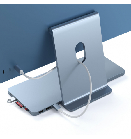 Satechi USB C Slim Dock for iMac 24" • Blue