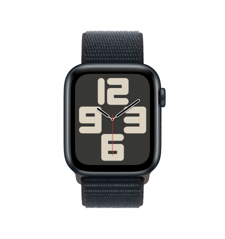 Apple Watch SE 2 44mm Midnight • Midnight Sport Loop