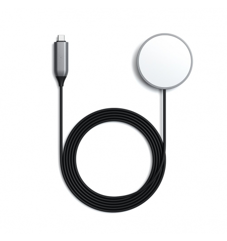 Satechi Magnetic Wireless Charging Cable • Space Gray