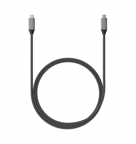 Satechi USB C to USB C 4.0 Cable 80cm • Space Gray