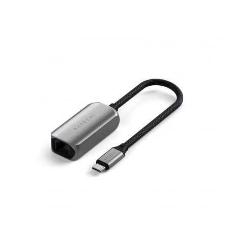 Satechi USB C to Ethernet adapter 2.5 Gbit • Space gray