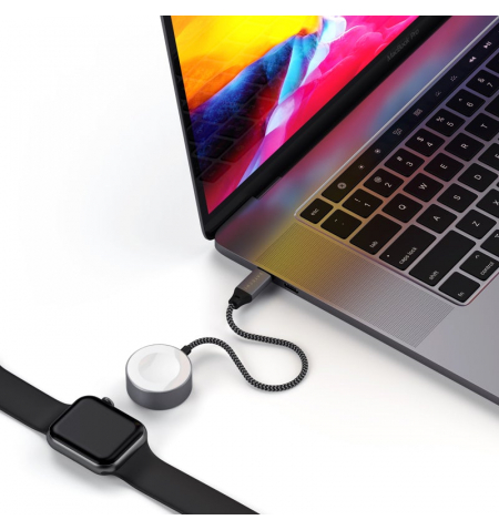 Satechi USB C to Apple Watch Magnetic Charging Cable • 18 cm