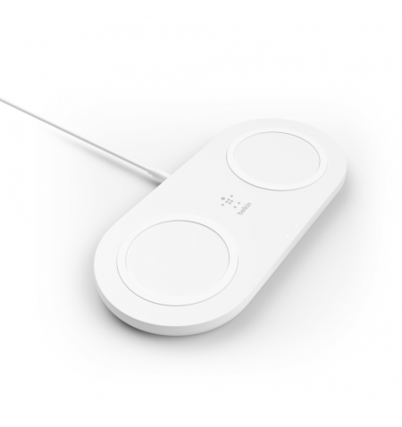 Belkin Boost Wireless Charging Dual Pad 2x15W • White