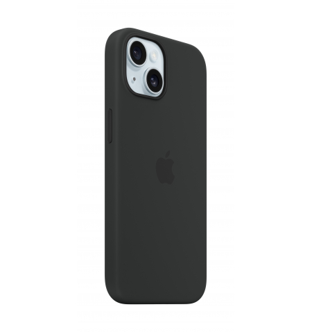 iPhone 15 Silicone Case with MagSafe • Black