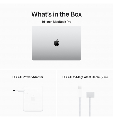 MacBook Pro 16" M3Max 16C 48GB 1TBSSD GPU40C FN • Silver