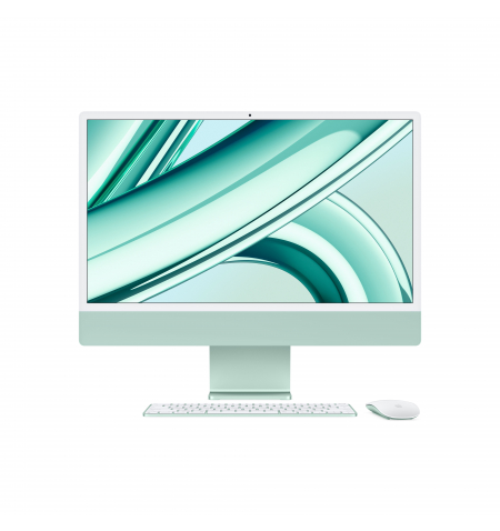 iMac 24" M3 8C 8GB 256GB GPU 10C Gbit SF Touch • Green